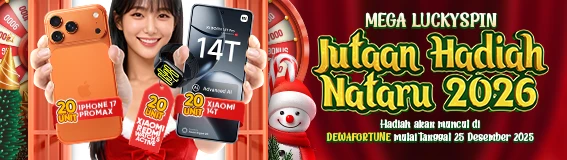 NIAGABET : MEGA LUCKYSPIN! JUTAAN HADIAH NATARU 2026!